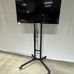 Televisie Philips, 48PFK5509/12, zwart, op verrijdbare tv-standaard